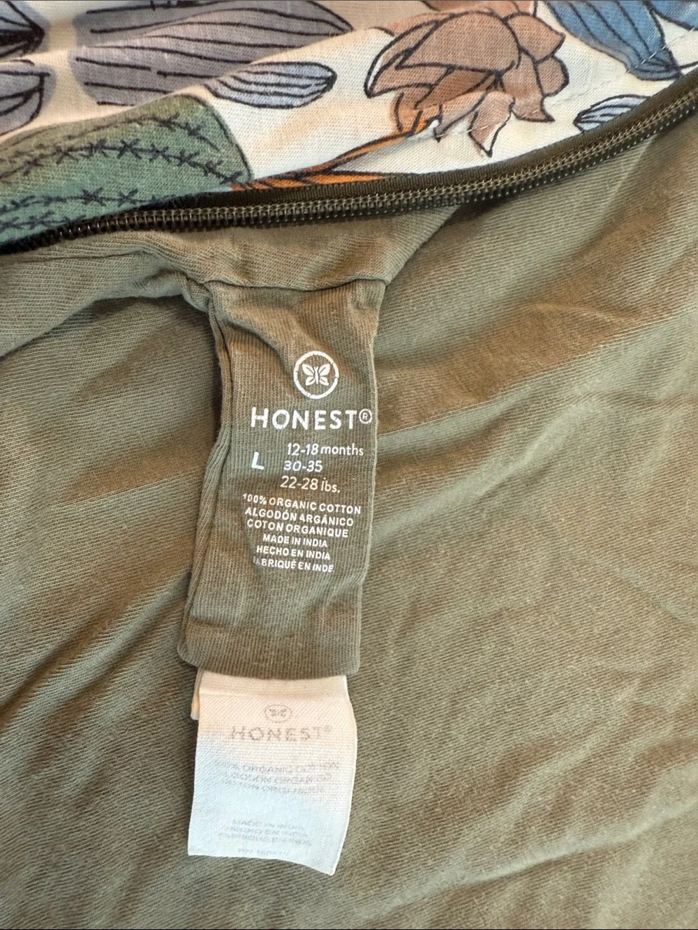 Honest Cactus-Print Sleep Sack